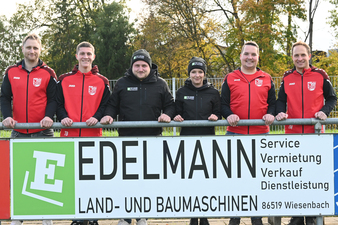 Bandenwerbung von EDELMANN Land- und Baumaschinen