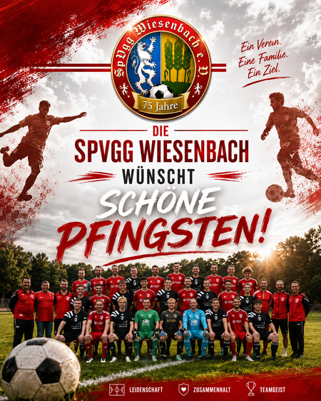 Schöne Pfingsten wünscht die SpVgg Wiesenbach